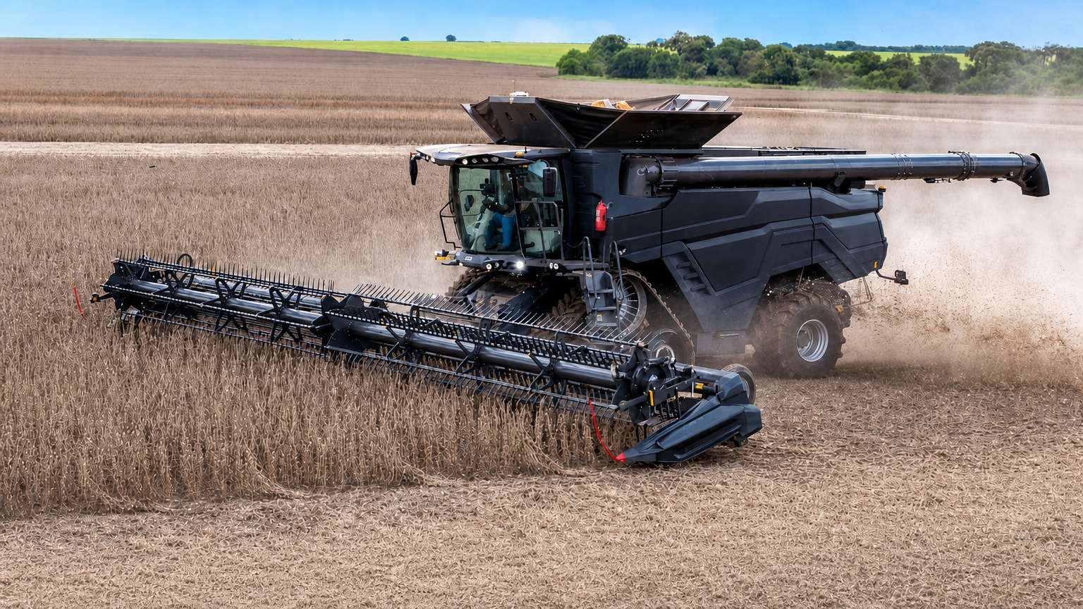 Deslizadores UHMW Vision Industrial compatíveis com colheitadeiras Fendt Ideal