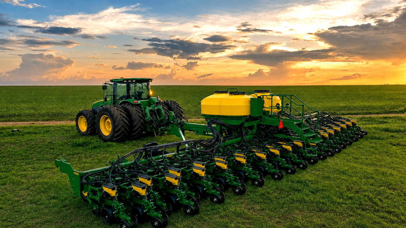 Deslizadores UHMW Vision Industrial compatíveis com plantadeiras John Deere